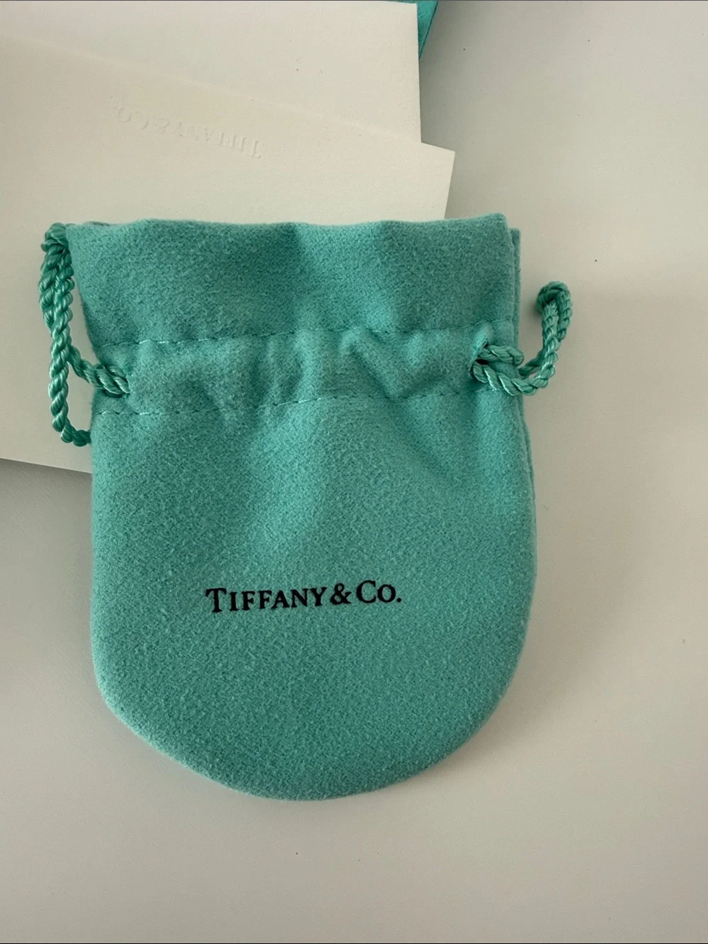 Tiffany & Co Gift Bag & Box Set with Card
